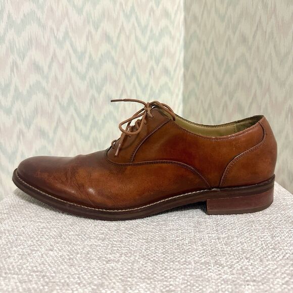 Cole Haan Grand.OS Oxford Dress Shoes Mens 11.5M Brown Leather C12849